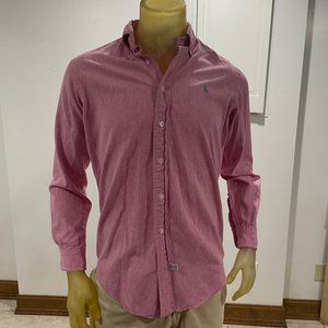 Pink Ralph Lauren Button Down Shirt
